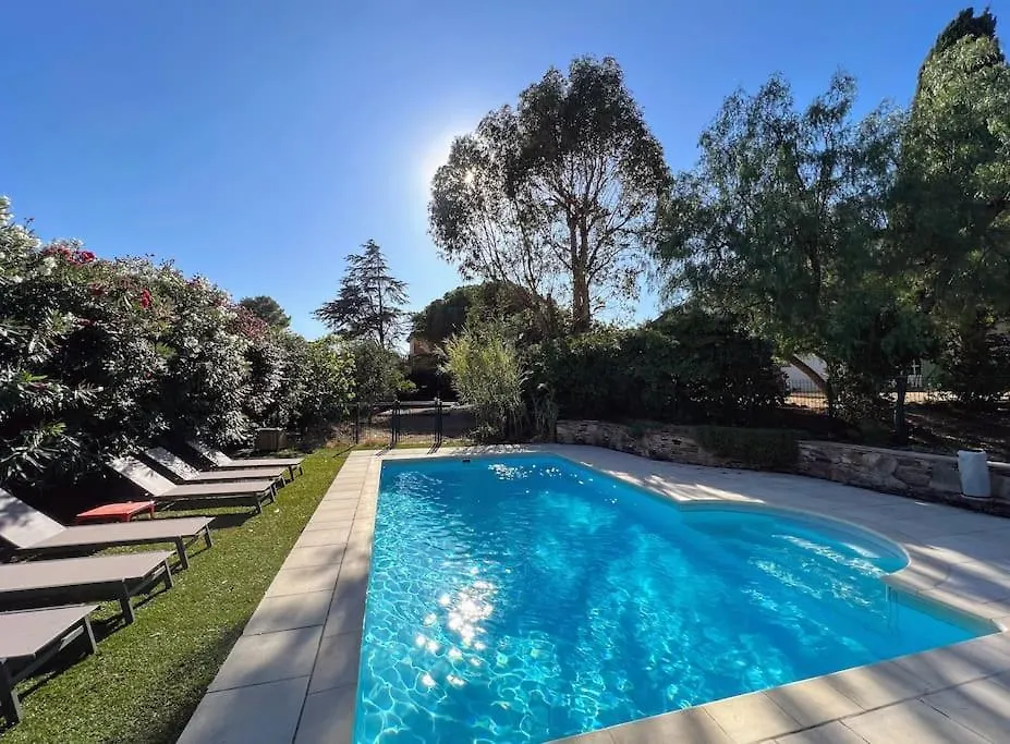 Grand Mas Provencal, Mer A 200M, Parking Prive Ferme, Piscine Chauffee 圣马克西姆